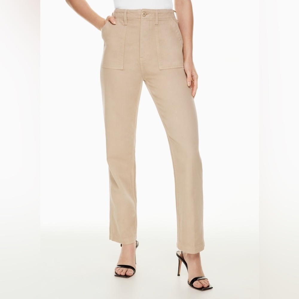 Aritzia DENIM FORUM The '90s Utility Hi-Rise‎ Loose Jean Humus Beige Size 29